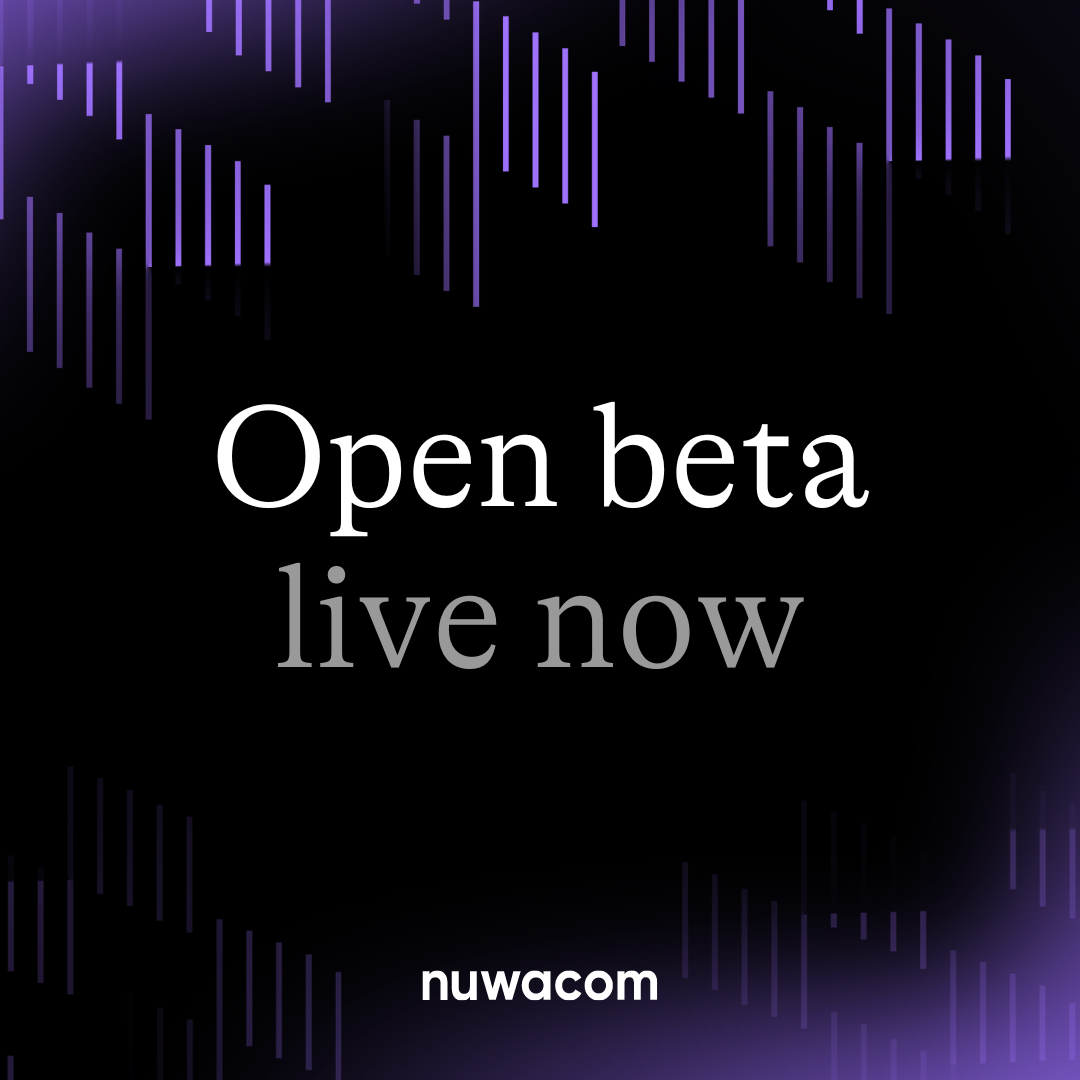 nuwacom: Open beta ist jetzt live